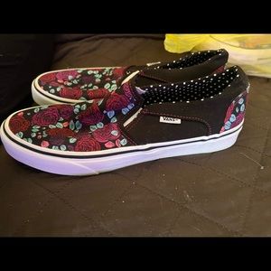 Size 9 Vans worn once